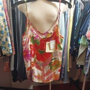 Floral Multicolor Women's Top